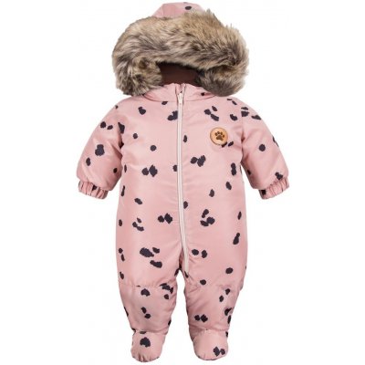 Eevi Zimní kombinéza Dogs&Spots RŮŽOVÁ – Zboží Mobilmania