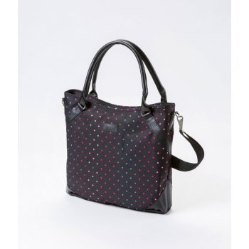 Meatfly Insanity 2 Ladies bag D Rainbow Dot black Print