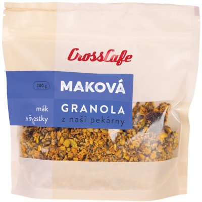 Crosscafe Granola maková 300 g – Zboží Dáma