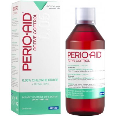 Perio.Aid Active Control 0,05 % CHX 500 ml – Zboží Mobilmania