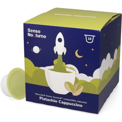 Senso Nocturno Pistáciové Cappuccino pro Dolce Gusto 16 ks – Hledejceny.cz