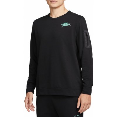 Nike Dri-FIT D.Y.E. Men s Fleece Fitness Crew dq7866-010 – Zboží Mobilmania