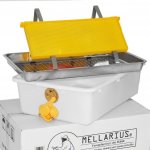 Mellarius Talíř na odvíčkování nerez – Zboží Dáma