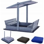 SunWood Pískoviště dřevěné 180 kg – Zboží Dáma