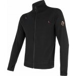 Sensor Merino Upper mikina celozip černá – Zboží Dáma