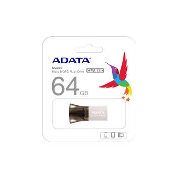 ADATA DashDrive Durable UC330 64GB OTG AUC330-64G-RBK