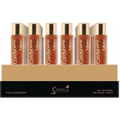SARYU CORDYCEPS GOLD Nepál Lektvar života 30 ampulí 750 ml – Hledejceny.cz