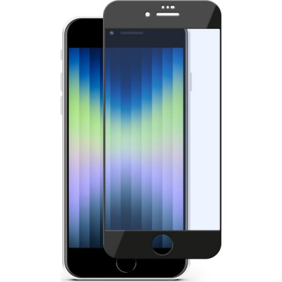 Epico Edge to Edge Glass IM iPhone 6/6s/7/8/SE 2020/SE 2022 - černá 67212151300001 – Zboží Mobilmania