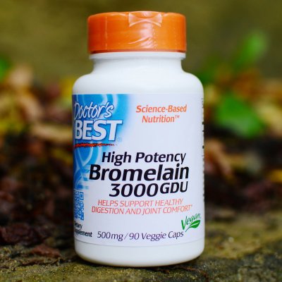 Doctor’s Best Bromelain 3000 GDU 500 mg x 90 kapslí – Hledejceny.cz