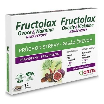 Ortis Fructolax 12 kostek