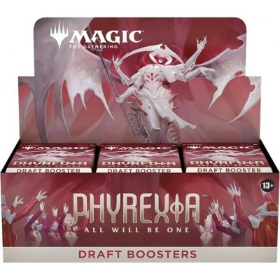 Wizards of the Coast Magic The Gathering: Phyrexia: All Will Be One Draft Booster Box – Zboží Mobilmania