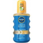 Nivea Sun Protect & Dry Touch neviditelný spray na opalování SPF30 200 ml – Hledejceny.cz