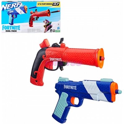 Hasbro Nerf Fortnite Dual Pack 2 Fortnite Blaster a 6 šipek Nerf Elite – Zboží Mobilmania