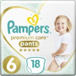 Pampers Premium Care Pants 6 18 ks – Zboží Mobilmania