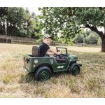 Mamido elektrický vojenský jeep 4x4 zelená – Sleviste.cz
