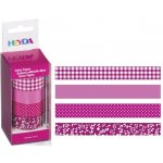 Heyda papírová 1,5 cm x 5 m růžový mix 4 ks – Zboží Dáma