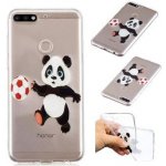 Pouzdro Print silikonové Honor 7C a Huawei Y7 Prime 2018 - panda s míčem – Hledejceny.cz