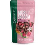 TOPNATUR Müsli srdcem Malina&Belg.čokoláda 250g – Hledejceny.cz