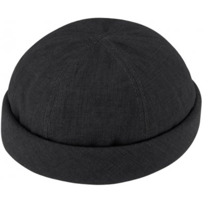 Fiebig Headwear since 1903 Lněná Docker černá 8821108 – Hledejceny.cz