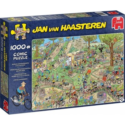 Jumbo Jan van Haasteren Mistrovství světa v cyklokrosu 1000 dílků – Zboží Mobilmania