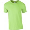 Pánské Tričko Měkčené tričko Gildan SoftStyle s krátkým rukávem zelená mátová G64000