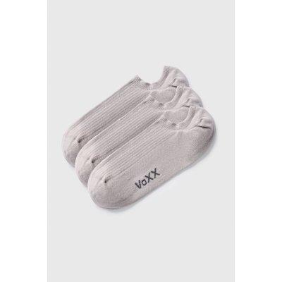 Voxx 3PACK ponožky Hagrid nízké světlešedá – Zboží Dáma