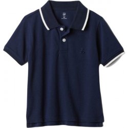 Gap 859707 00 Dětské polo tričko pique Tmavě modrá