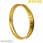 Zadní ráfek Excel Rims 19x1,85 36 děr zlatý Yamaha Suzuki Kawasaki | Zboží Auto