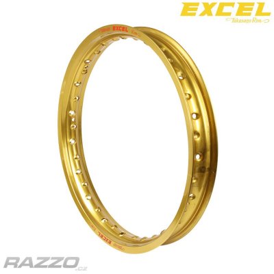 Zadní ráfek Excel Rims 19x1,85 36 děr zlatý Yamaha Suzuki Kawasaki | Zboží Auto