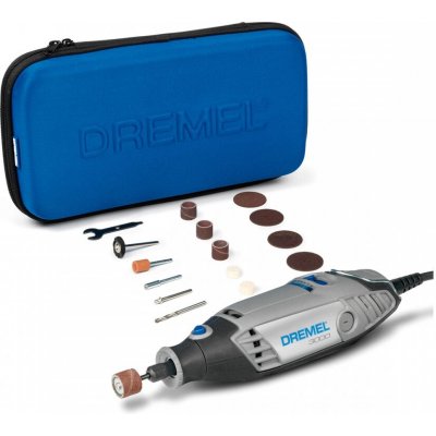 Dremel 3000 JC mikronářadí 130W, 15ks, textilní kufr – Zboží Dáma
