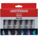 Royal Talens 17820506 Amsterdam sada akrylových barev perleťová 6 ks – Hledejceny.cz