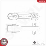 Zavěšení a uložení motoru ESEN SKV 75SKV033 – Zboží Mobilmania