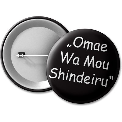Animerch placka Omae wa mou Shindeiru 50 mm – Hledejceny.cz