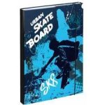 Baagl A4 Skateboard A-30422 modrá – Zboží Dáma