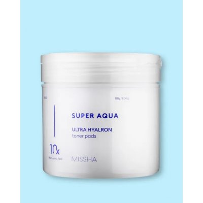 Missha Super Aqua Ultra Hyalron Toner Pads 180 g 80 ks – Zboží Mobilmania