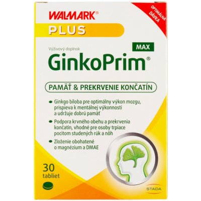 GinkoPrim MAX 30 tablet – Hledejceny.cz
