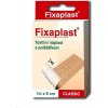 Náplast Fixaplast Classic nedělená s polštářkem 1 m x 6 cm