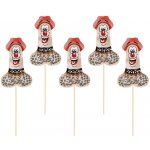 Godan Set zapichů na muffiny Rebelský penis 6 ks – Zboží Dáma