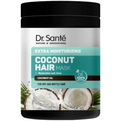 Dr. Santé Coconut hydratační maska pro křehké a suché vlasy 1000 ml – Hledejceny.cz
