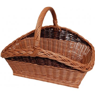 Hradil Proutěný koš na dřevo ke krbu 64 x 42 cm – HobbyKompas.cz