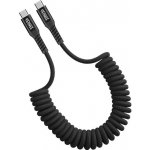 Yenkee YCU 501 BK USB-C/USB-C, 1,5m, černý