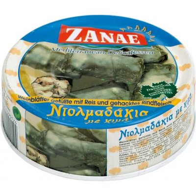 Zanae Dolmadákia vinné listy plněné rýží a masem 200 g – Zboží Dáma