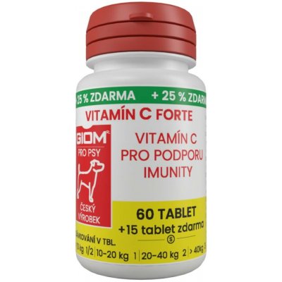Giom Vitamín C Forte 60 tbl – Hledejceny.cz