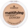 Pudr na tvář Essence Mattifying Compact Powder pudr 2 Soft Beige 12 g