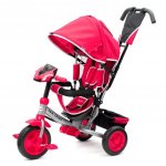 Baby Mix s LED světly Lux Trike růžová – Zboží Mobilmania