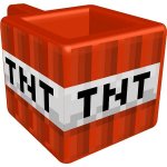 EPEE Merch Minecraft Hrnek 3D TNT Box STOR 440 ml – Zboží Mobilmania