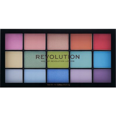 Makeup Revolution Reloaded paleta očních stínů Sugar Pie 15 x 1,1 g – Zboží Dáma