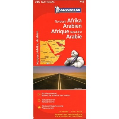 Severovýchodní Afrika a Arábie (č. 745) mapa SLEVA – Sleviste.cz