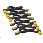 APC AP8704S-WW Power Cord Kit, ( 6ea) ,Locking, 10A, 100-230V, C13 to C14 1,2m – Zboží Živě