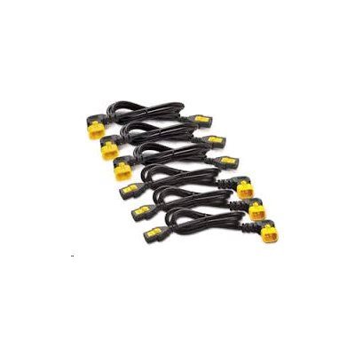 APC AP8704S-WW Power Cord Kit, ( 6ea) ,Locking, 10A, 100-230V, C13 to C14 1,2m – Zboží Živě